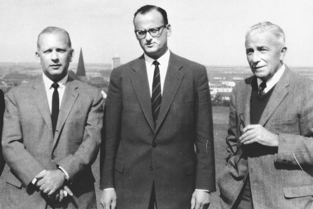 Bill Bernbach, Carl H. Hahn und Ned Doyle ca. 1959