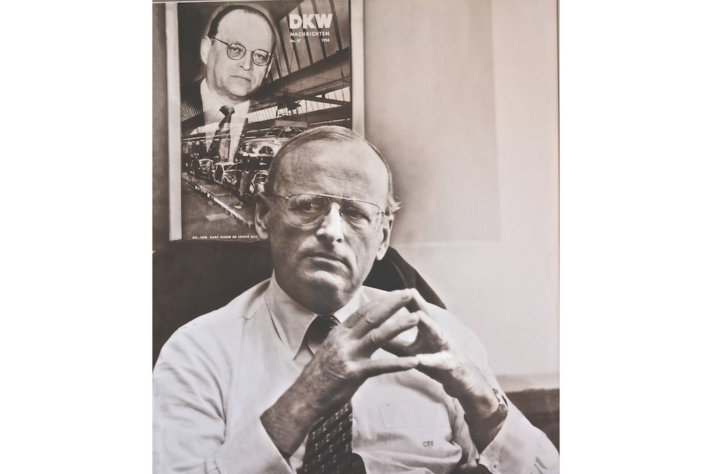 Carl Hahn senior und Carl H. Hahn junior