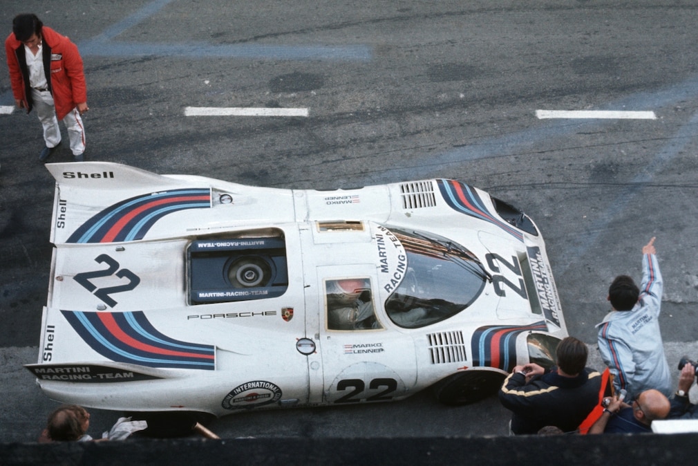 Porsche 917 KH Coupé von oben, 24 Stunden von Le Mans