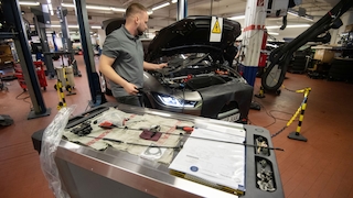 Wartung Elektroauto