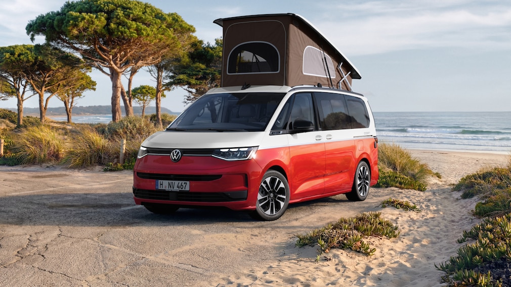 VW California Ocean Sondermodell "Generation" am Strand