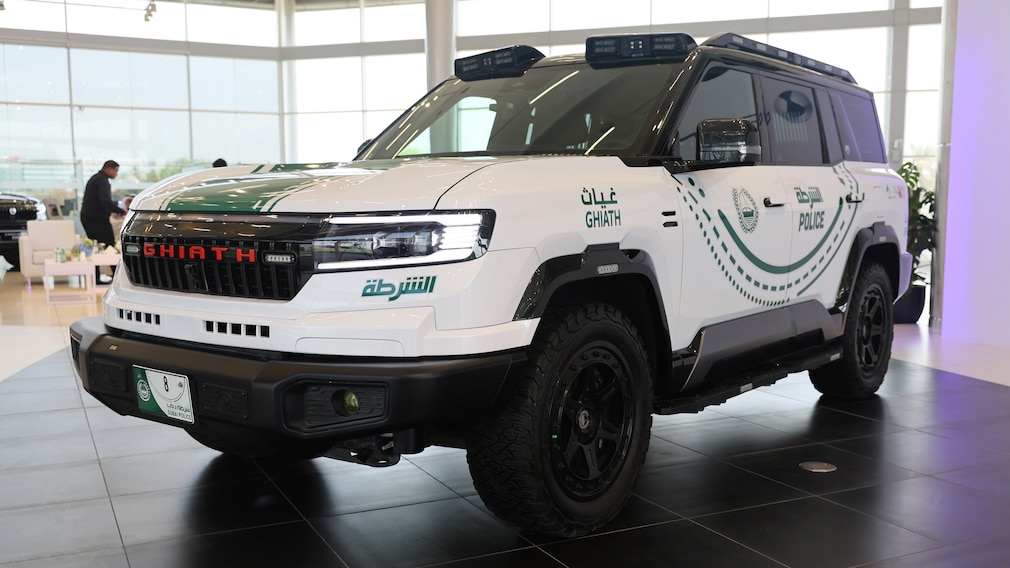 „Ghiath“-Einsatzfahrzeuge Polizei Dubai