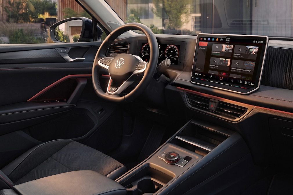 Innenraum des VW Tiguan "Edition 20"