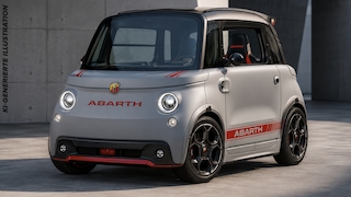 FiaKI-genererierter Abarth Topolino