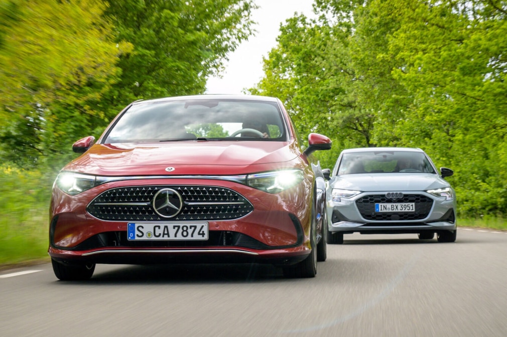 Audi A3 Limousine TFSI 150 kW quattro Mercedes CLA 220 4Matic
