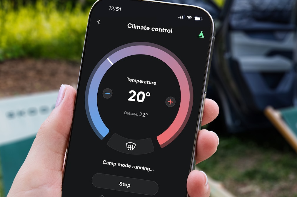 Skoda hat jetzt den Camping-Modus zum Temperieren von Elektroautos