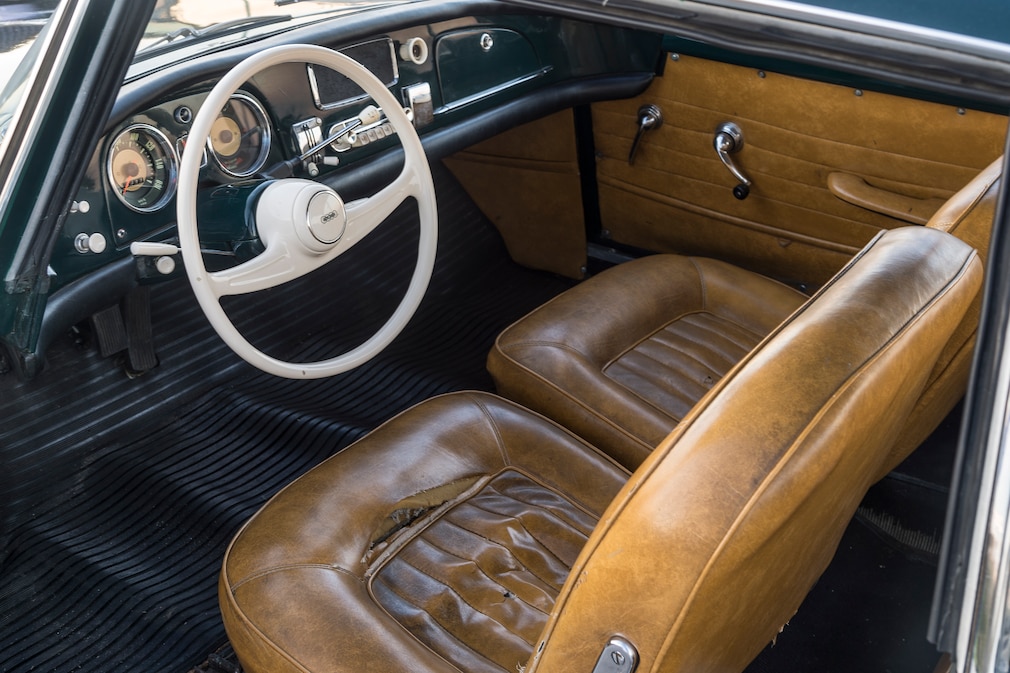 Cockpit des Auto Union 1000 SE Fissore