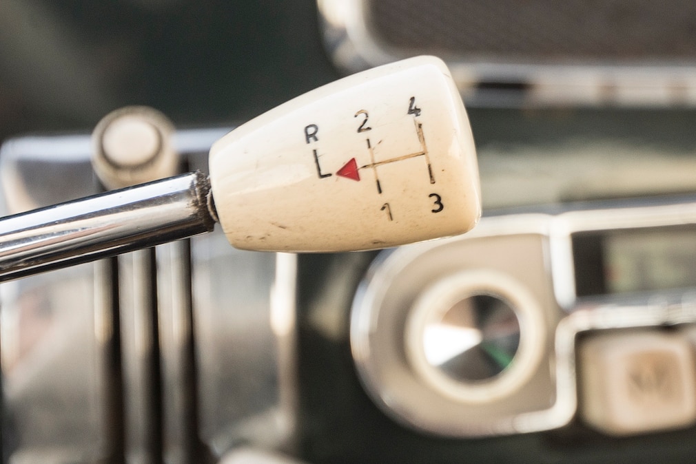 Schaltknauf des Auto Union 1000 SE Fissore