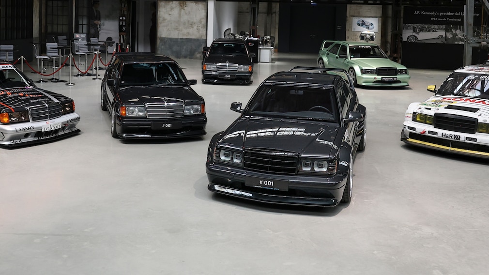 HWA Evo #001 und 190 Evo II #001 vereint