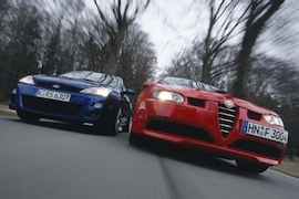 Ford Focus RS gegen Alfa 147 GTA
