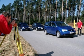 Touran gegen Vaneo und Zafira