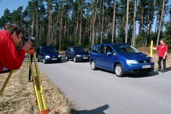 Touran gegen Vaneo und Zafira