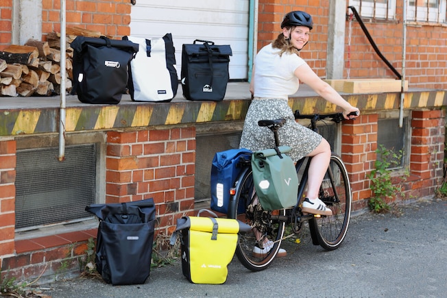 Gepäckträgertaschen fürs Fahrrad im Test
