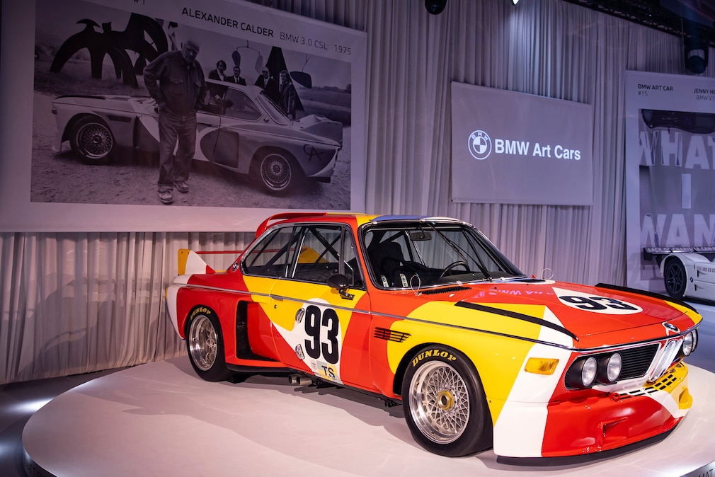 BMW Art Car BMW 3.0 CSL (E9) von Alexander Calder