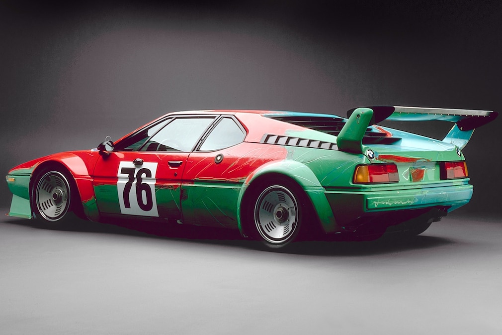 BMW Art Car BMW M1 Gruppe 4 von Andy Warhol
