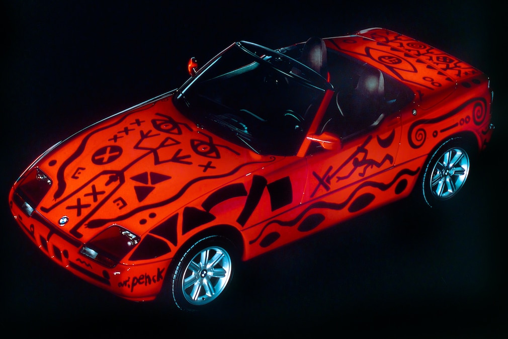 BMW Art Car BMW Z1 von A. R. Penck (1991)