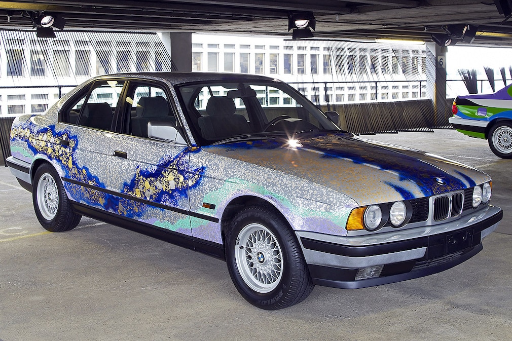 BMW Art Car Collection 2012 London, BMW 535i von Matazo Kayama (1990)