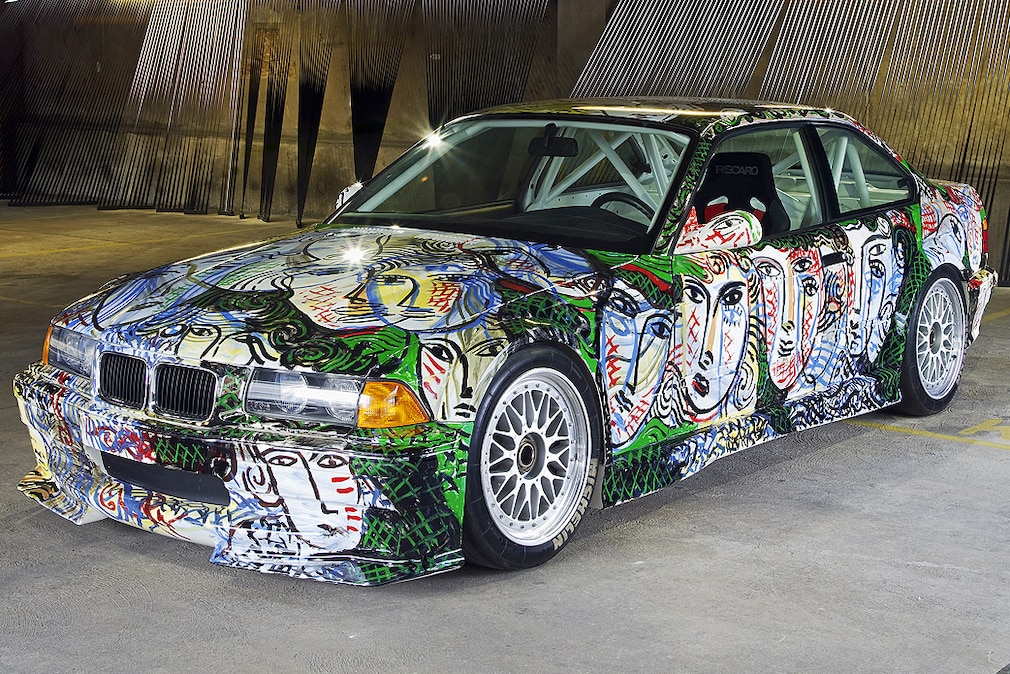 BMW Art Car Collection 2012 London: BMW M3 GTR von Sandro Chia (1992)