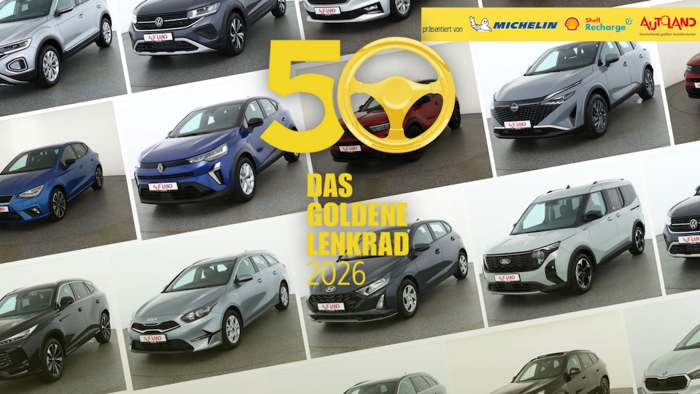 Welcher Gebrauchtwagen gewinnt das Goldene Lenkrad 2026?