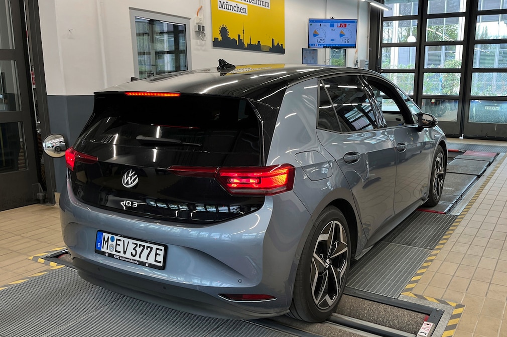 Elektroauto E-Auto Akku VW Volkswagen ID.3 Batterie Kapazität ADAC Test SoH State of Health