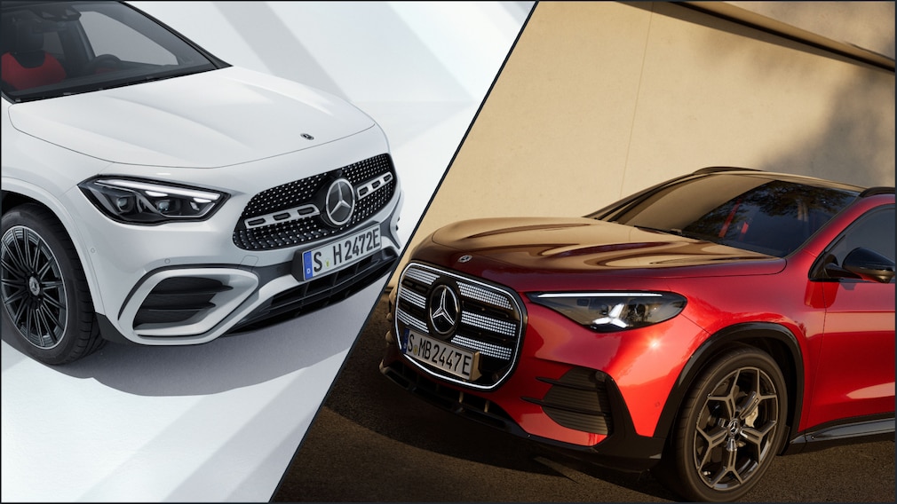 Mercedes GLA alt versus neu