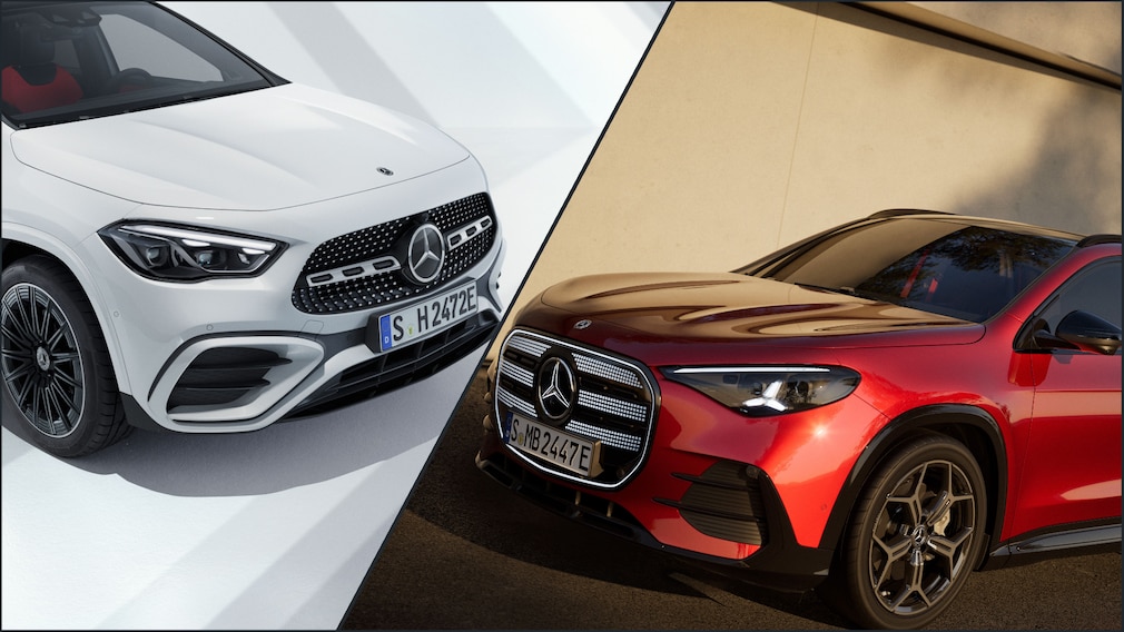 Mercedes GLA alt versus neu