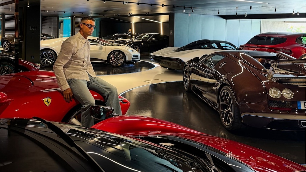 Autosammlung Cristiano Ronaldo
