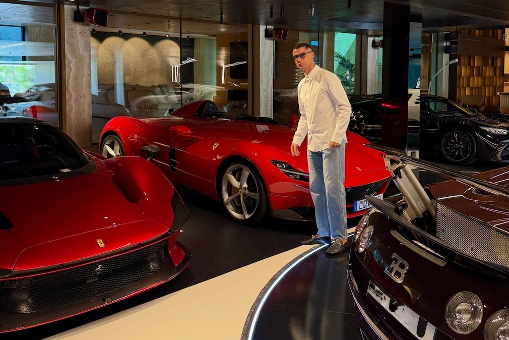 Autosammlung Cristiano Ronaldo
