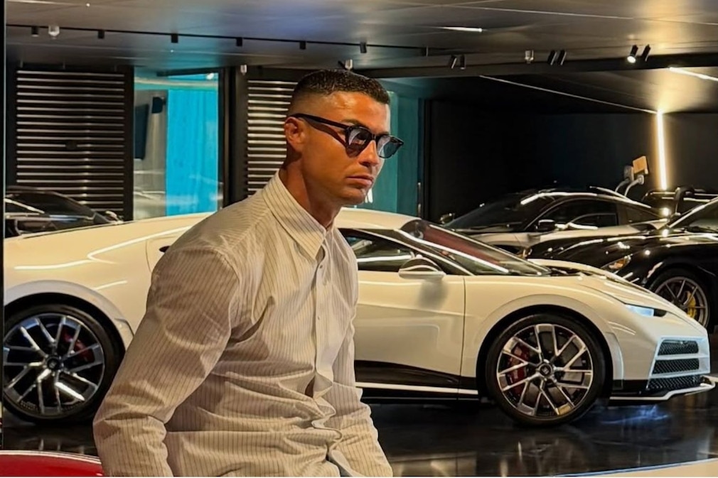 Cristiano Ronaldo Bugatti Centodieci