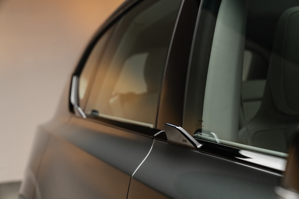 Volvos kleine Flügeltürgriffe beim EX60