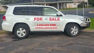 Toyota Land Crusier 2009 mit fast 1 Millionen km