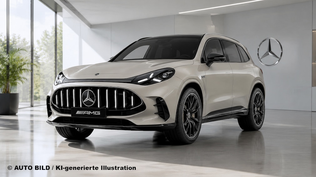 Mercedes-AMG GT SUV Illustration