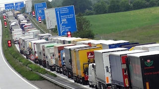 LKW-Unfall auf A7 bei Büdelsdorf