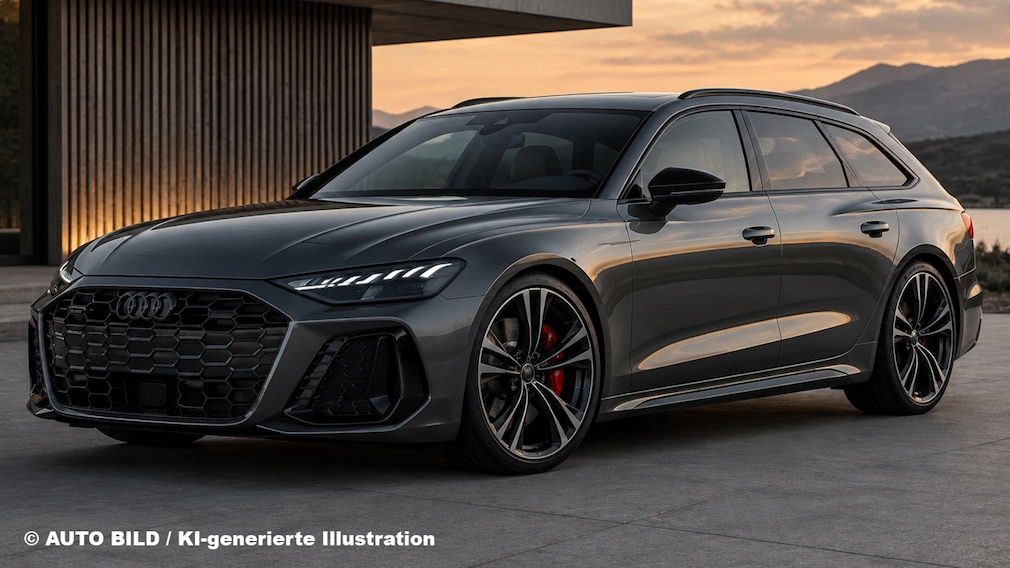 Audi RS 6 C9 Illustration