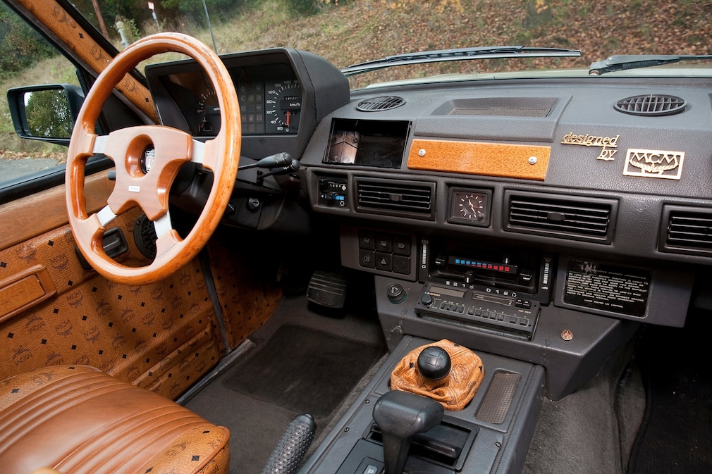 Cockpit des Range Rover Classic MCM