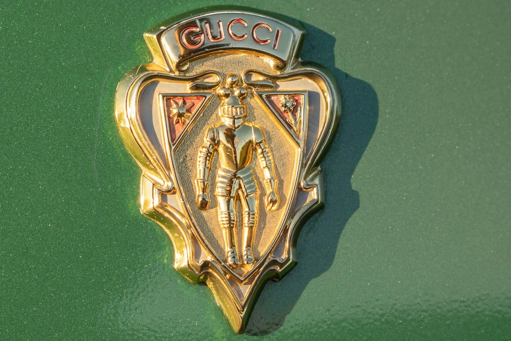 Gucci-Logo am AMC Hornet Gucci Sportabout