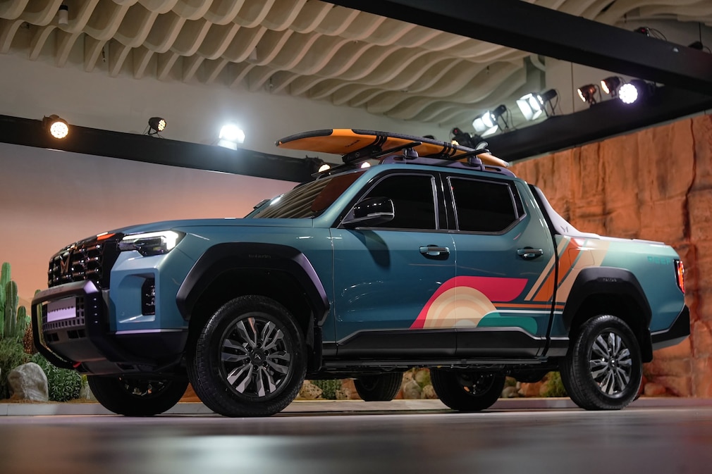 Mahindra Scorpio Lifestyler "Reef" bei der Premiere