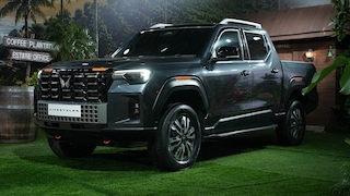 Mahindra Scorpio Lifestyler Pick-up bei der Premiere.