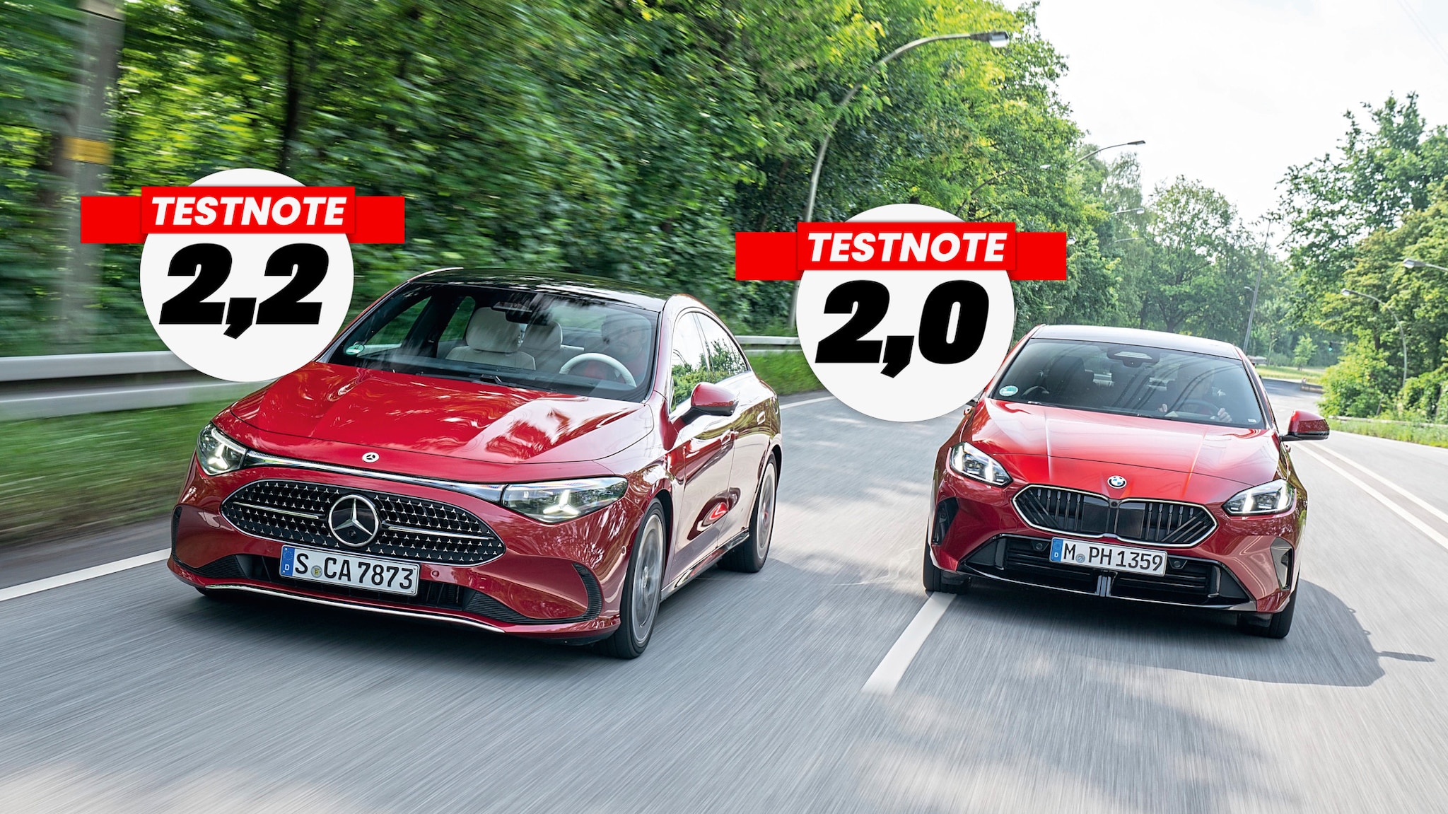 BMW 2er Gran Coupé vs. Mercedes CLA: Premium-Limos im Test - AUTO BILD