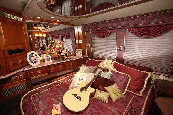 Schlafzimmer des Tourbusses