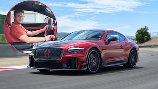Aufmacher Fahrtest Bentley Supersports DragonRed mit Jan Götze