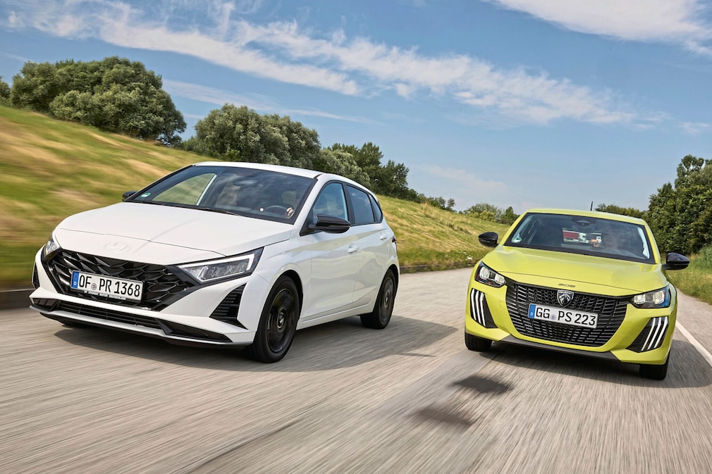 Hyundai i20 1.0 T-GDI Peugeot 208 1.2 Turbo