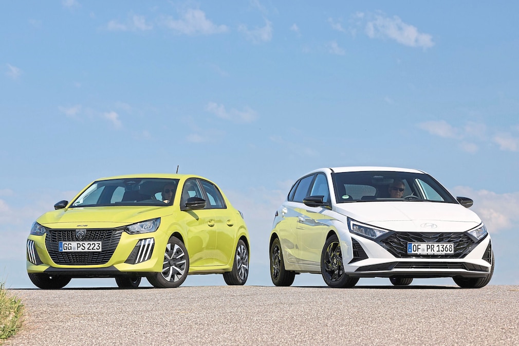 Hyundai i20 1.0 T-GDI Peugeot 208 1.2 Turbo