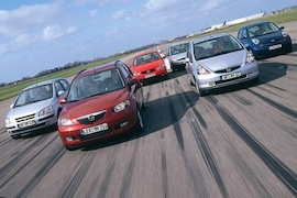 Fiesta, Jazz, Getz, Mazda2, Micra, Polo