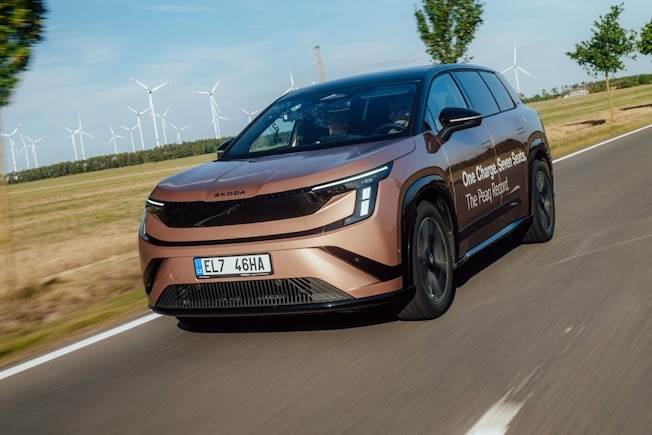 Skoda Peaq WLTP-Rekordfahrt nach Zandvoort
