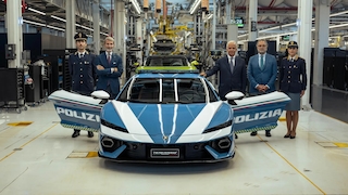 Neuer Lamborghini Temerario Polizia