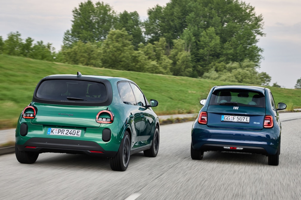 Fiat 500 Elektro Renault Twingo E-Tech 80 Urban Range