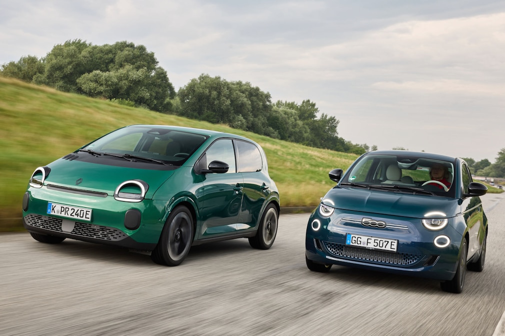 Fiat 500 Elektro Renault Twingo E-Tech 80 Urban Range