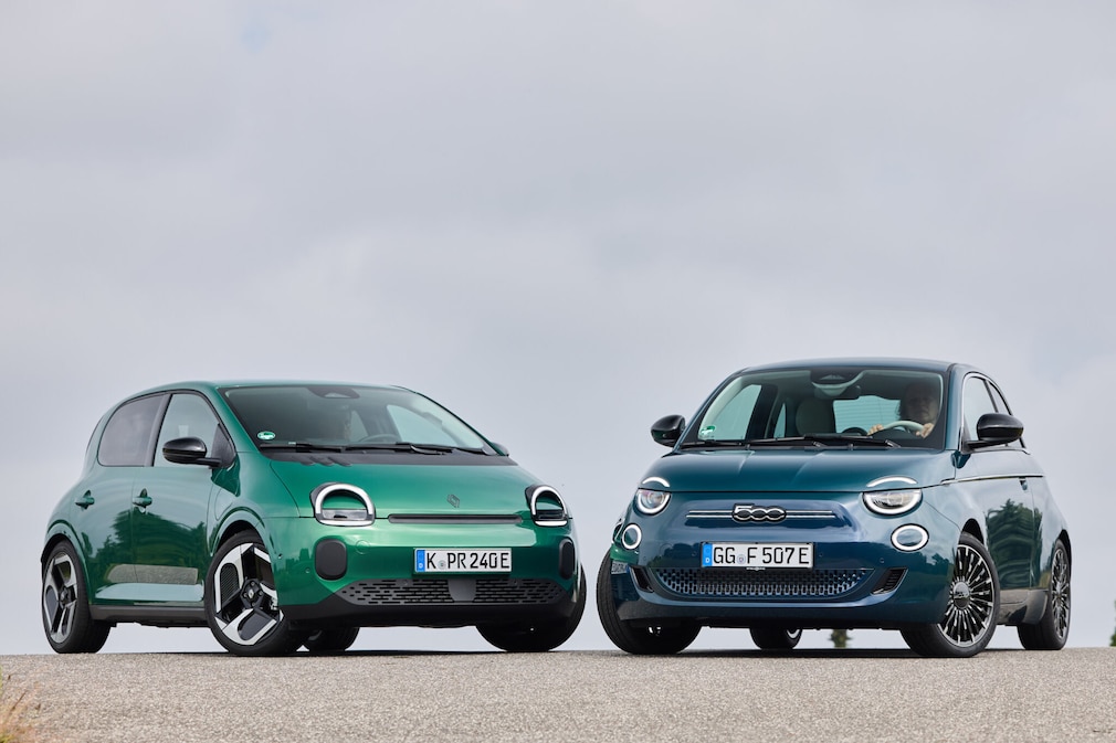 Fiat 500 Elektro Renault Twingo E-Tech 80 Urban Range