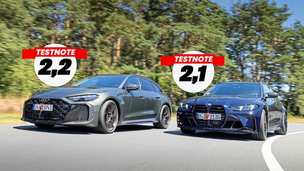 Audi RS 5 Avant BMW M3 Competition Touring